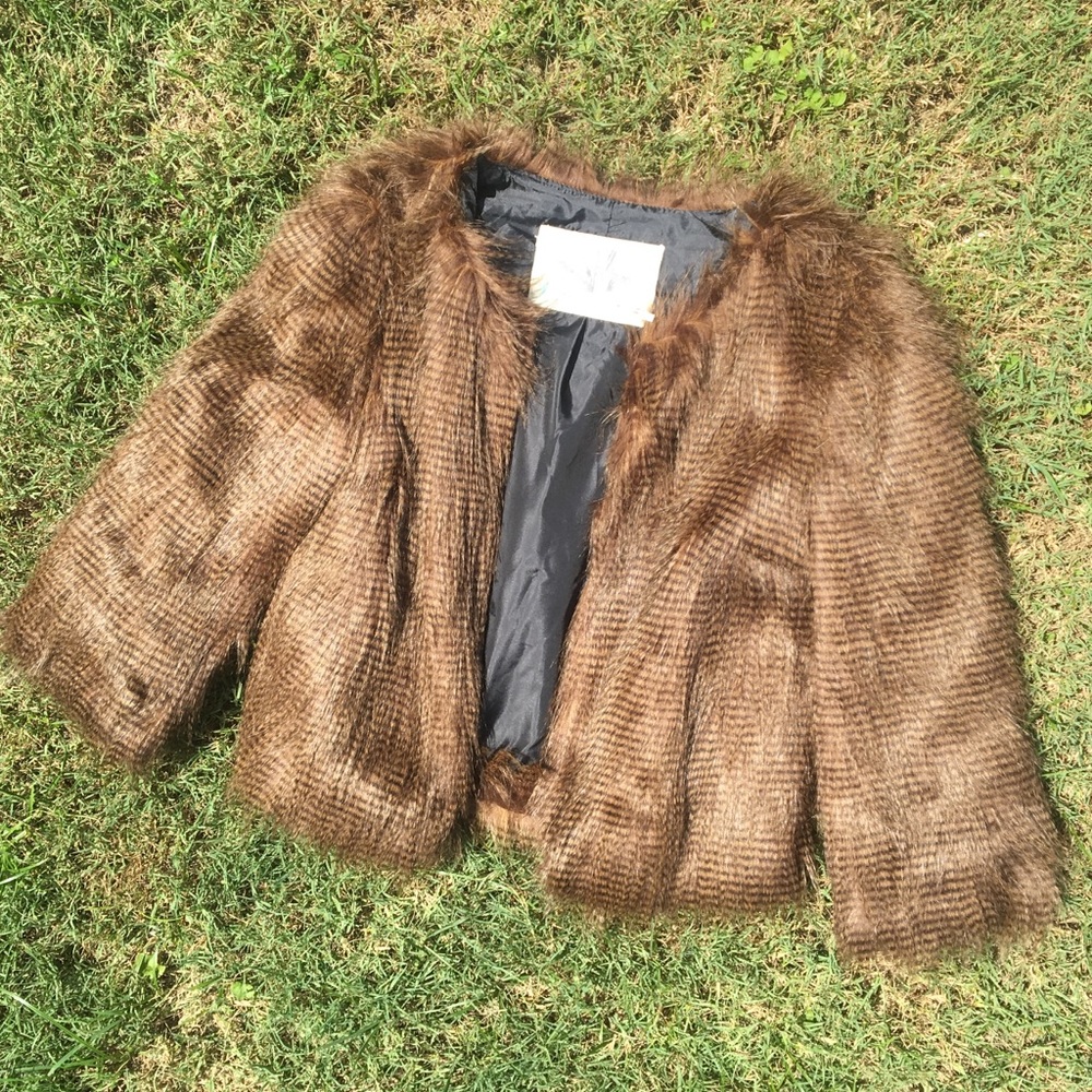 Urban Outfitters Kimchi Blue faux fur jacket